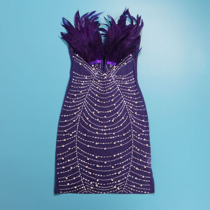 Pearlesqué Feather | Dress