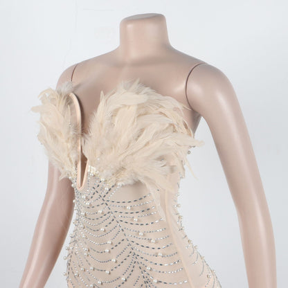 Pearlesqué Feather | Dress