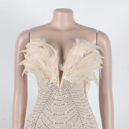 Pearlesqué Feather | Dress