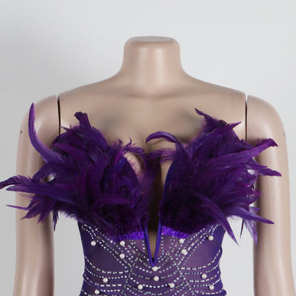 Pearlesqué Feather | Dress