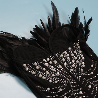 Pearlesqué Feather | Dress