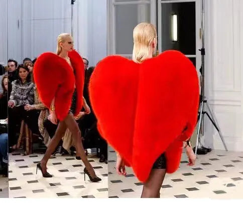 3D Red Love (Heart Shaped) | Cape