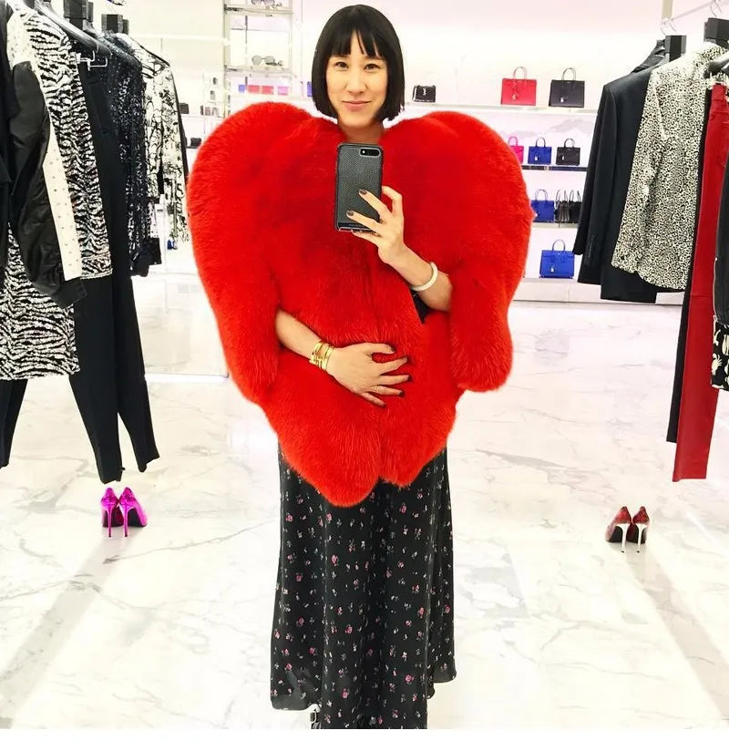 3D Red Love (Heart Shaped) | Cape